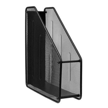 Porta Revistas 31x29x8cm Rede Metálica Preto