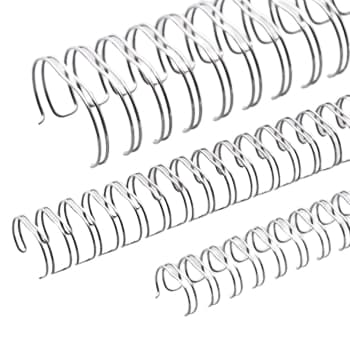 Argolas Metálicas Passo 3:1 06mm Prata 100un