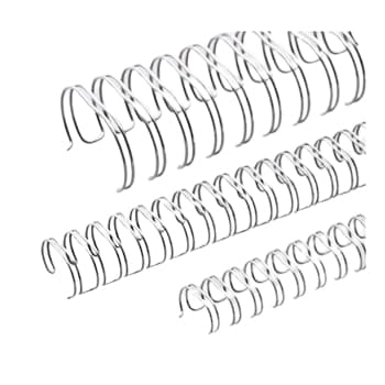 Argolas Metálicas Passo 3:1 12mm Prata 100un