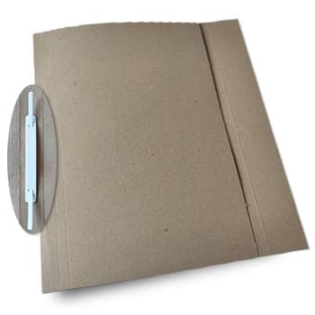 Classificadores Comerciais 250g c/Ferragem/Aba Kraft 10un