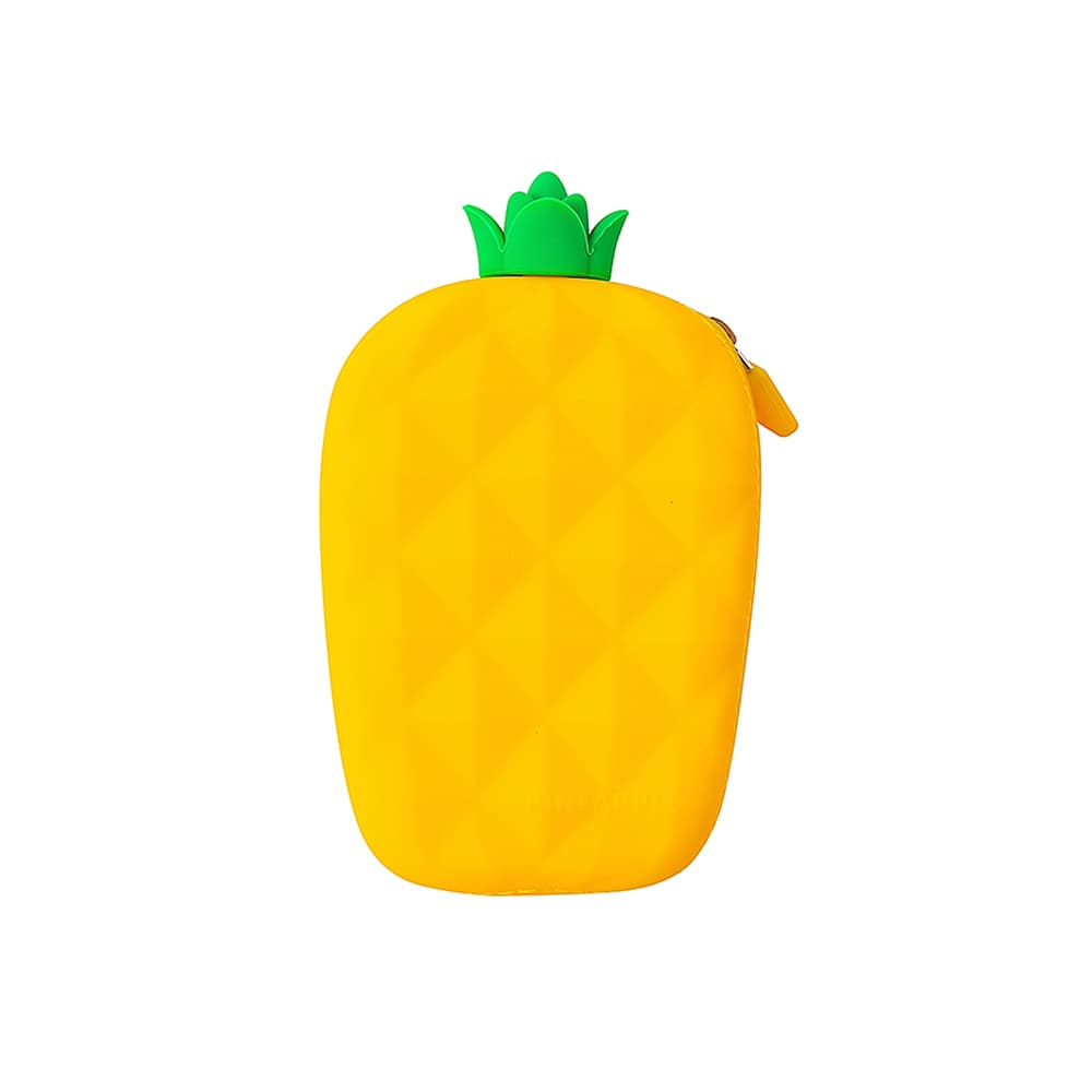 Porta Moedas Silicone Ananás 1un