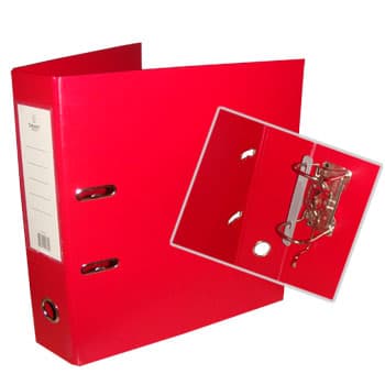 Pasta Arquivo L/L Polipropileno c/Rado 310x285 Vermelho