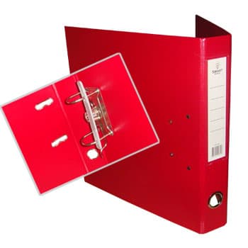 Pasta Arquivo L/E Polipropileno c/Rado 310x285 Vermelho