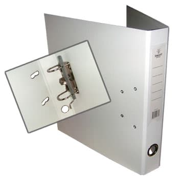 Pasta Arquivo L/E Polipropileno c/Rado 310x285 Branco