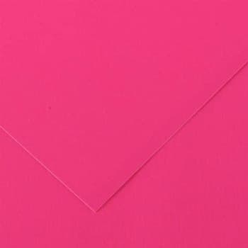 Cartolina 50x65cm Magenta Fluorescente 250g 25 Folhas Canson