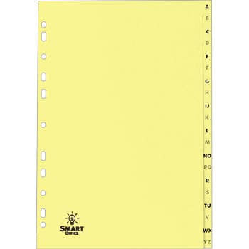 Separadores A4 Cartolina (180gr) Indice A-Z