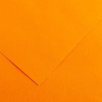 Cartolina A3 Laranja 185g Canson 50 Folhas