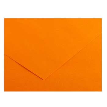 Cartolina 50x65cm Laranja Clementina 185g 1 Folha Canson