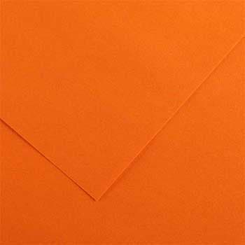 Cartolina 50x65cm Laranja 185g 1 Folha Canson
