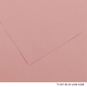 Cartolina 50x65cm Rosa 185g 1 Folha Canson