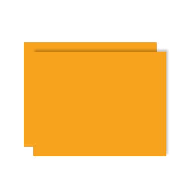 Cartolina 50x65cm Laranja Fluorescente e Branco 225g 1 Folha