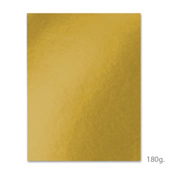 Cartolina A4 Amarelo Ouro 4E 180g 100 Folhas