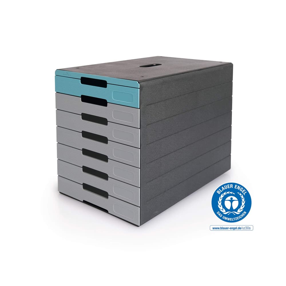 Móvel Secretária 7 Gavetas Durable Eco IdealBox Pro 7