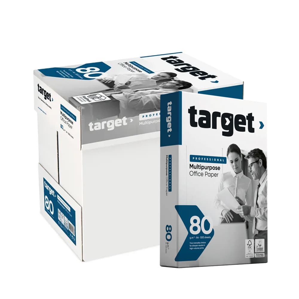 Papel 080gr Fotocopia A3 Target by Navigator 5x500 Folhas