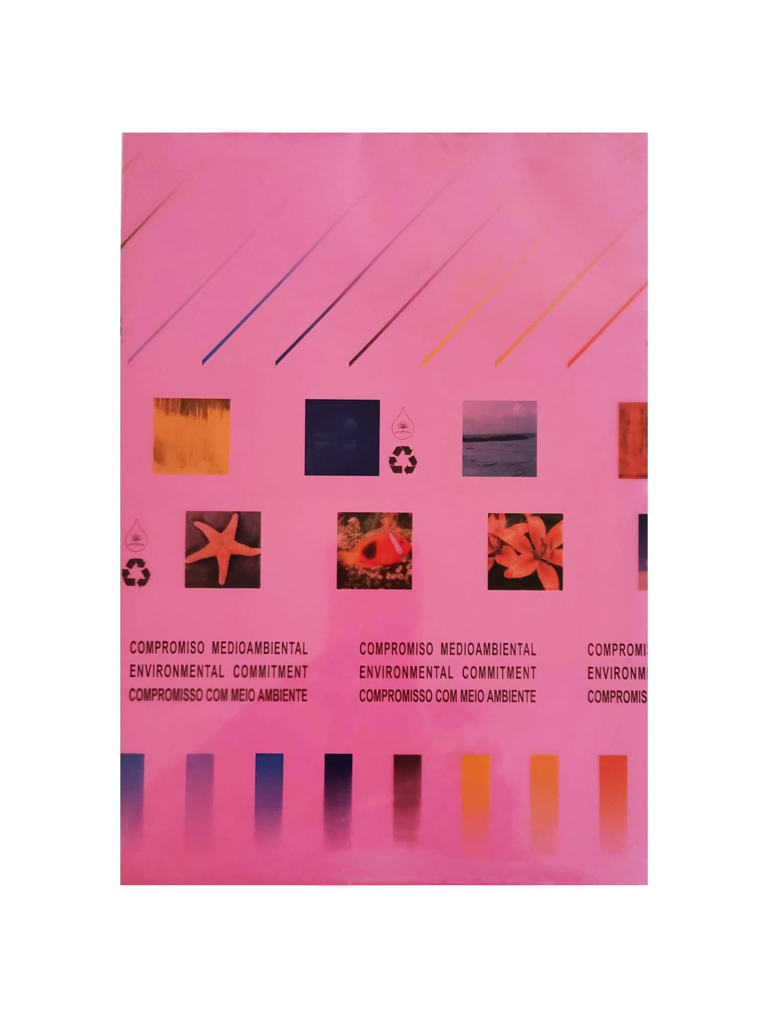 Papel Fotocopia Rosa/Fucsia A4 80gr 1x500Fls