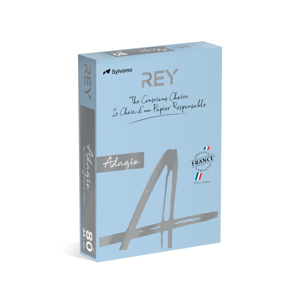 Papel Fotocopia Azul Adagio(cd01) A4 80gr 1x500Fls (PASTEL)