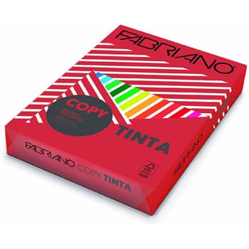 Papel Fotocopia Vermelho IntCopyTinta F605 A4 80gr 1x500Fls