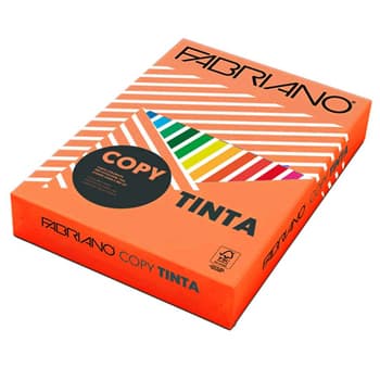 Papel Fotocopia Laranja Int Copy Tinta F685 A4 80gr 1x500Fls