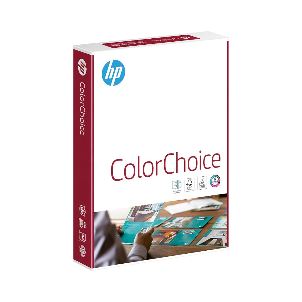 Papel 120gr Fotocopia A4 HP Color Choice 1x250Fls