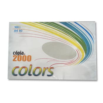 Papel Fotocopia Cinza A4 80gr 100Fls