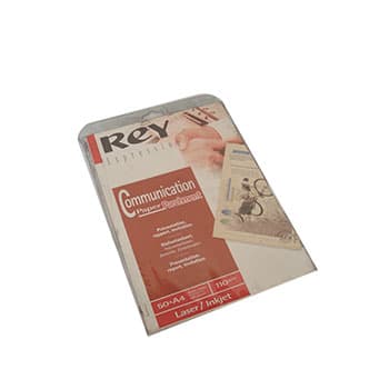 Papel 110gr Rey A4 Parchement/Marmoreado Creme 50Fls