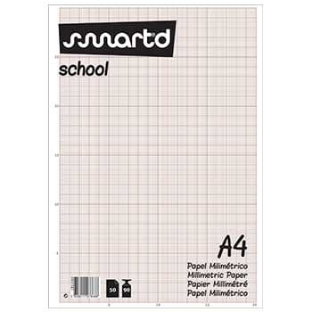 Papel Milimetrico 90gr A4 50 Folhas  (20451)
