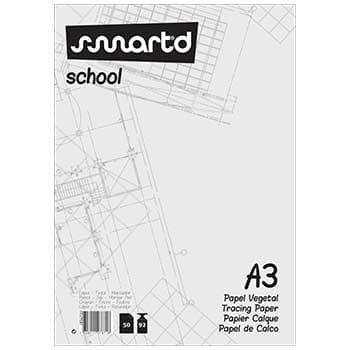 Papel Vegetal A3 92g Bloco 50Fls