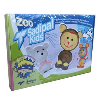 Kit Montagem Cartão Sadipal Kids Zoo