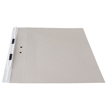 Pasta Processos Tribunal 2 Vincos 4cm 375g Branca 100un