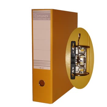 Pasta Arquivo L/L 200AC 350x290x80mm Amarelo