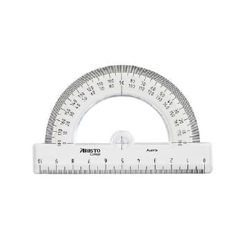 Transferidor Cristal 180G-10cm Aristo Geocollege AR23301