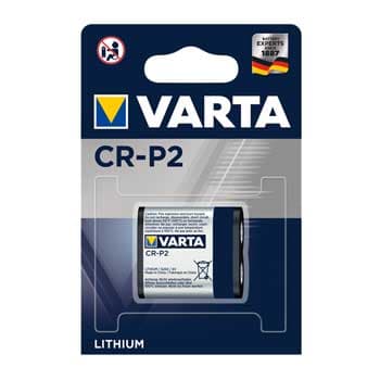 Pilhas CR-P2 Lithium 6V 1600mAh Varta 1un
