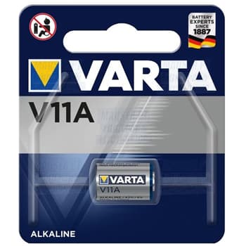 Pilhas V11A Alcalinas 6V 38mAh Varta 1un