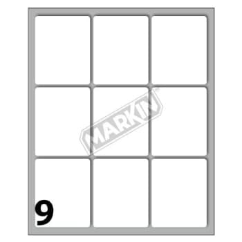 Etiquetas 046x037mm 10Fls A5 Cod 35 Markin 90un