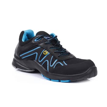 Sapatos Segurança Tamanho 40 Baixo S3 SRB Wave Preto/Azul