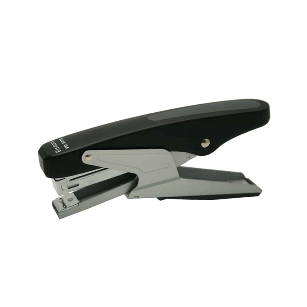 Agrafador Alicate 24/6 12 Folhas Metálico Preto