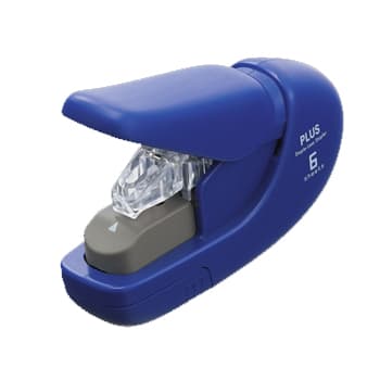 Agrafador sem Agrafos Plus Flat-Clinch SL-106AB Azul