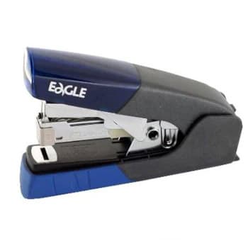 Agrafador 24/6 30 Folhas Flat-Clinch Eagle Azul