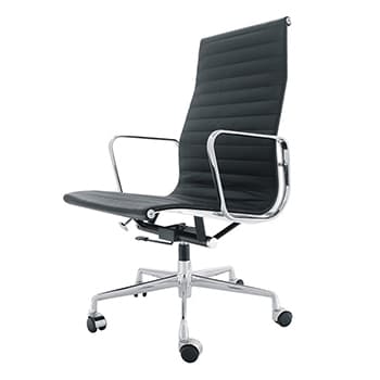 Cadeira Direção Giratória Pele Nimo Preto