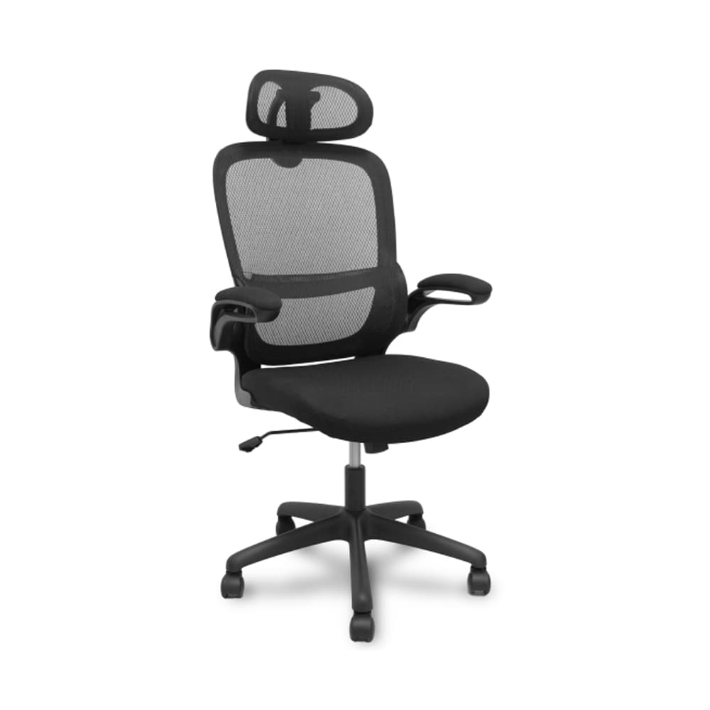 Cadeira Direção Giratória Pro525 Metal Tecido Preto