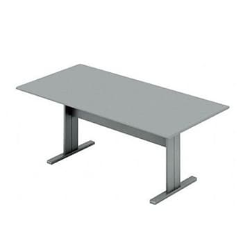 Secretária Individual c/Painel 1200x800x740 Cinza