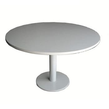 Mesa Reuniões Redonda 1000x740 Cinza