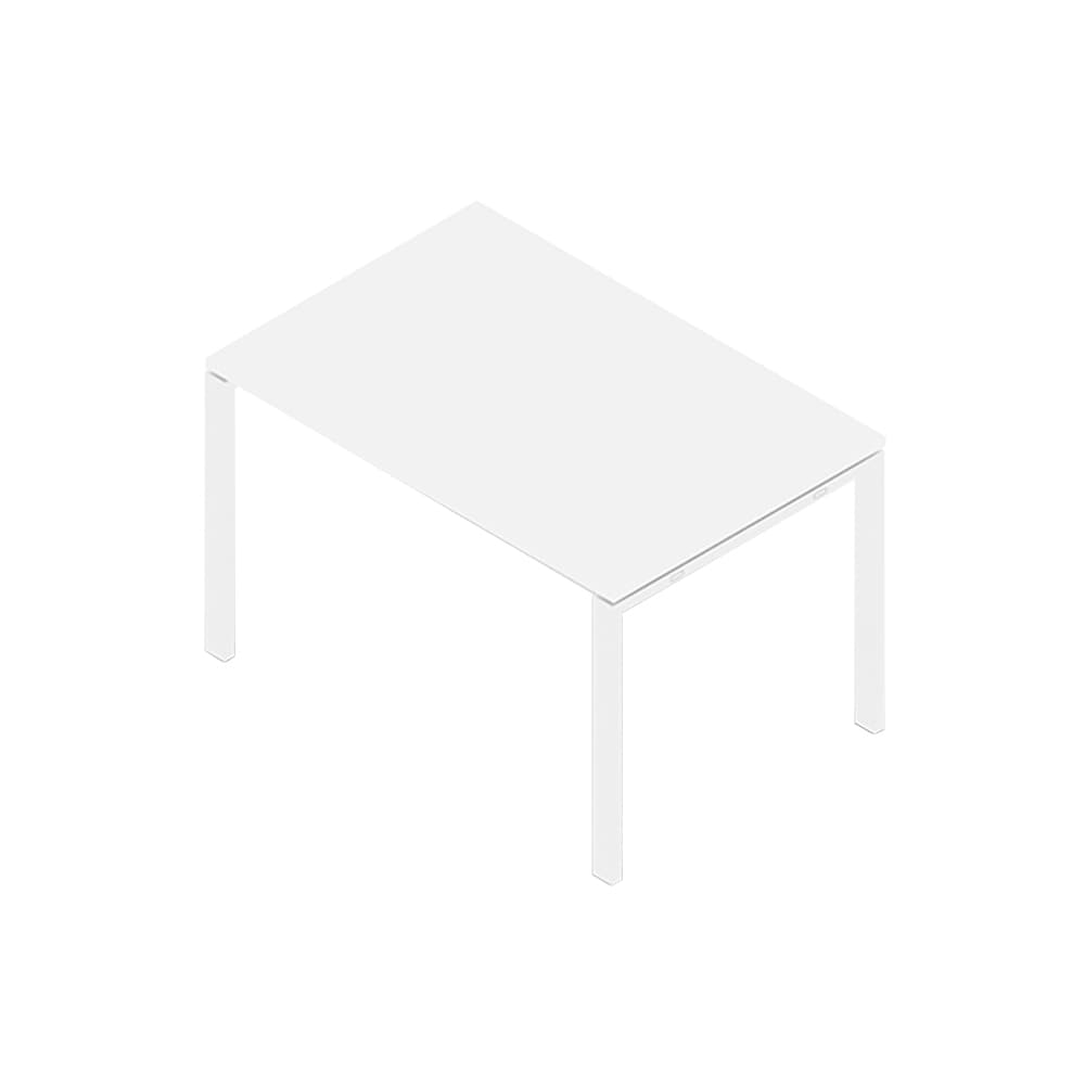 Secretária Metal Plano N 1200x800x750 Branco