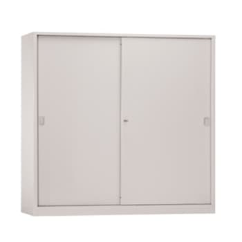 Armario Portas Correr 1 Prateleira 800x420x800 Cinza