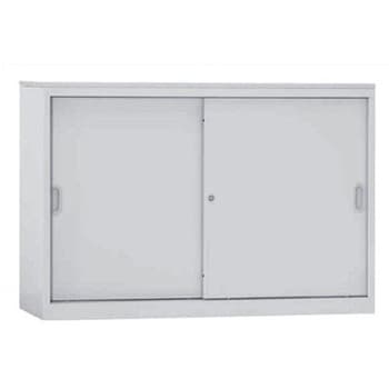 Armario Portas Correr 1 Prateleira 1200x420x800 Cinza