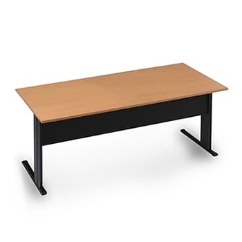 Secretária com Avental Metal Medusa 1000x800x750mm