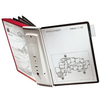 Expositor Suporte Parede 10 Bolsas Durable Sherpa 563100