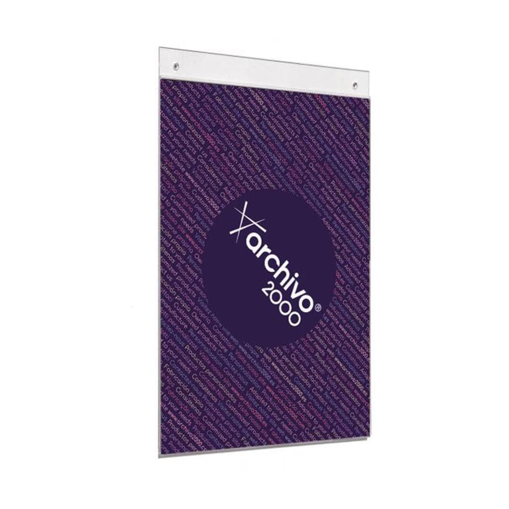 Expositor Parede A3 Vertical com Perfuração