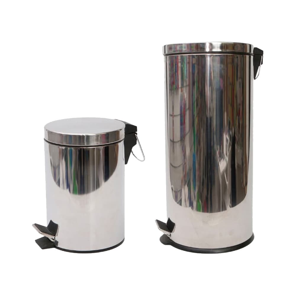 Contentor 05L+30L Inox com Pedal Bundle