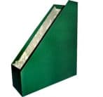 Porta Revistas 30x25x8cm Cartão Verde